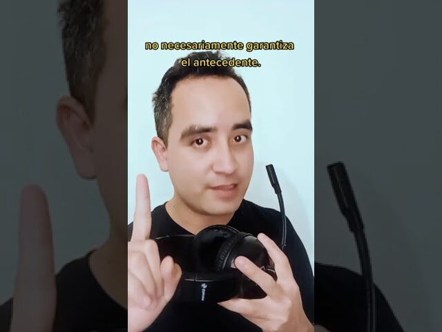 afirmacion del consecuente