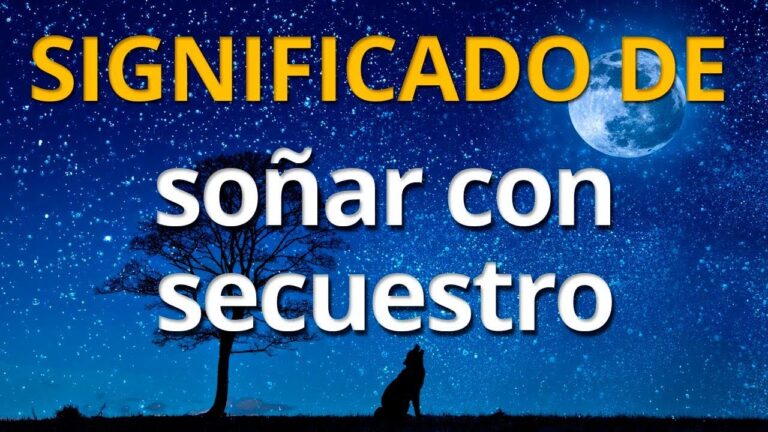 ¿Qué significa soñar con secuestro? Interpretación y significado de este sueño sonar con secuestro